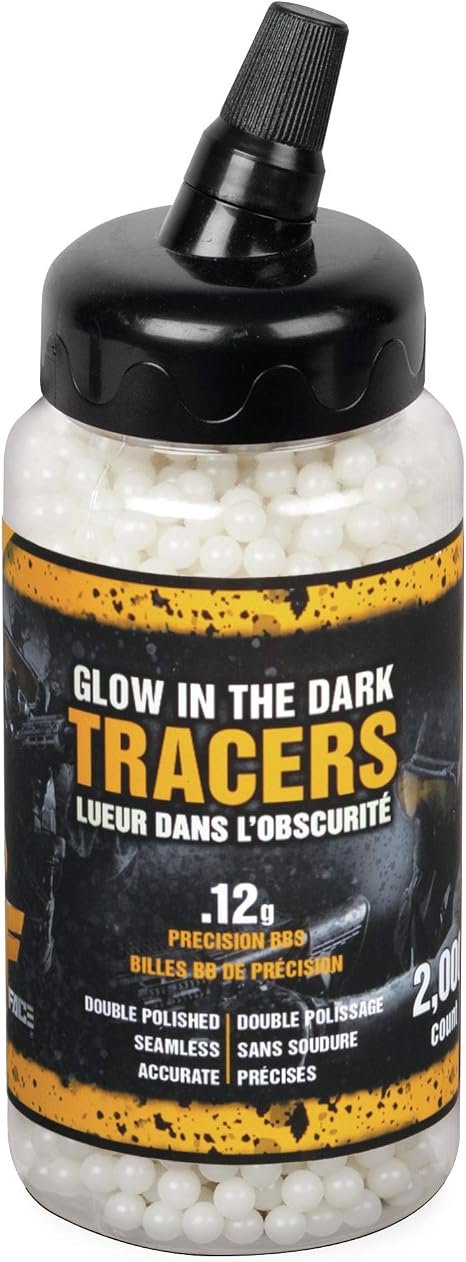 Game Face .12g Glow Tracer Airsoft BBs