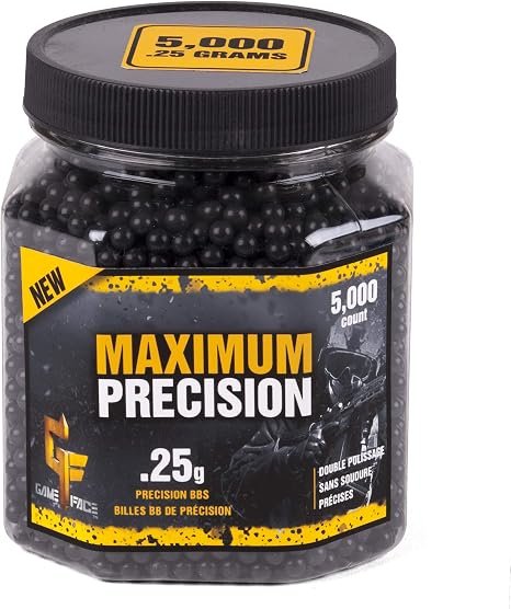 Game Face .25g Maximum Precision Airsoft BBs